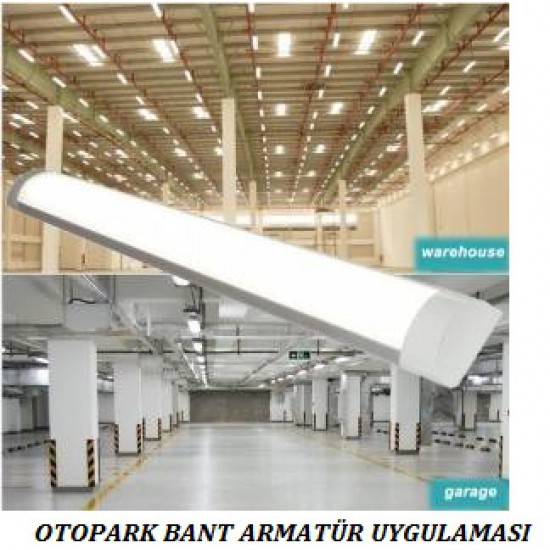 36w led bant armatür