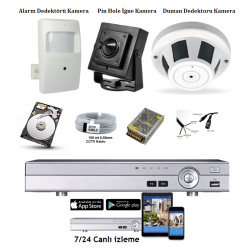 Gizli Kameralı Bakıcı Güvenlik Kamerası Paketi 