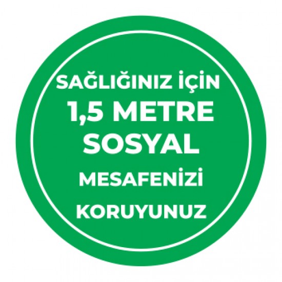 Sosyal Mesafenizi Koruyun