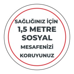 Sosyal Mesafenizi Koruyun 