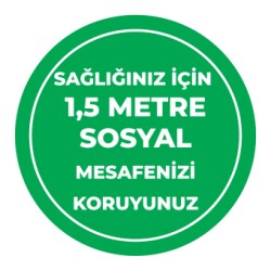 Sosyal Mesafenizi Koruyun 
