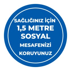 Sosyal Mesafenizi Koruyun 