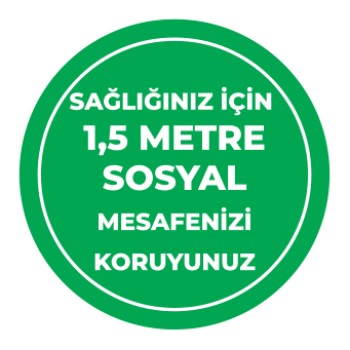 Sosyal Mesafenizi Koruyun 