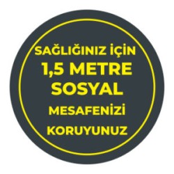 Sosyal Mesafenizi Koruyun 