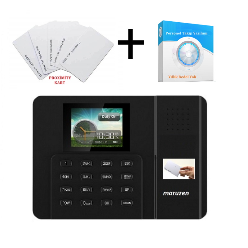 Kartli Personel Takip Sistemi Paketi fiyat teklifi al