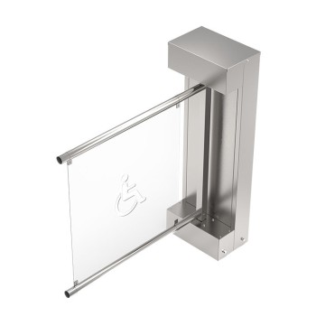 Geniş Kanatlı Motorlu Engelli Turnikesi 