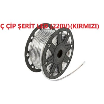 220 Volt Kırmızı 3 Çipli Led 