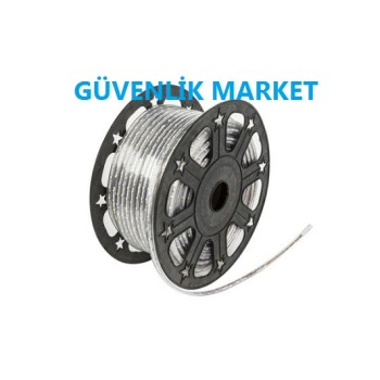 220 Volt Mavi 3 Çipli Şerit Led 