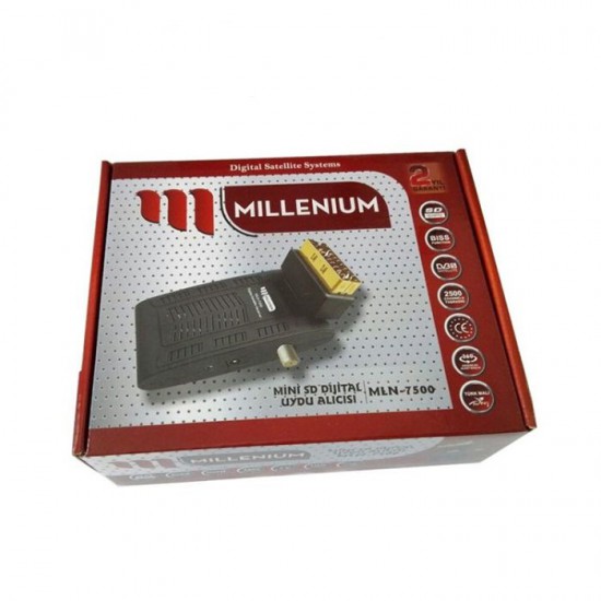 Millenium MLN-7500 SD MİNİ SCART UYDU ALICISI