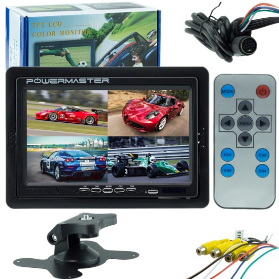 Powermaster 7 Quad Dijital 4e Bölünebilen Monitör Ekran