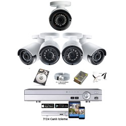 Güvenlik Kamera Sistemi Paketi 5 
