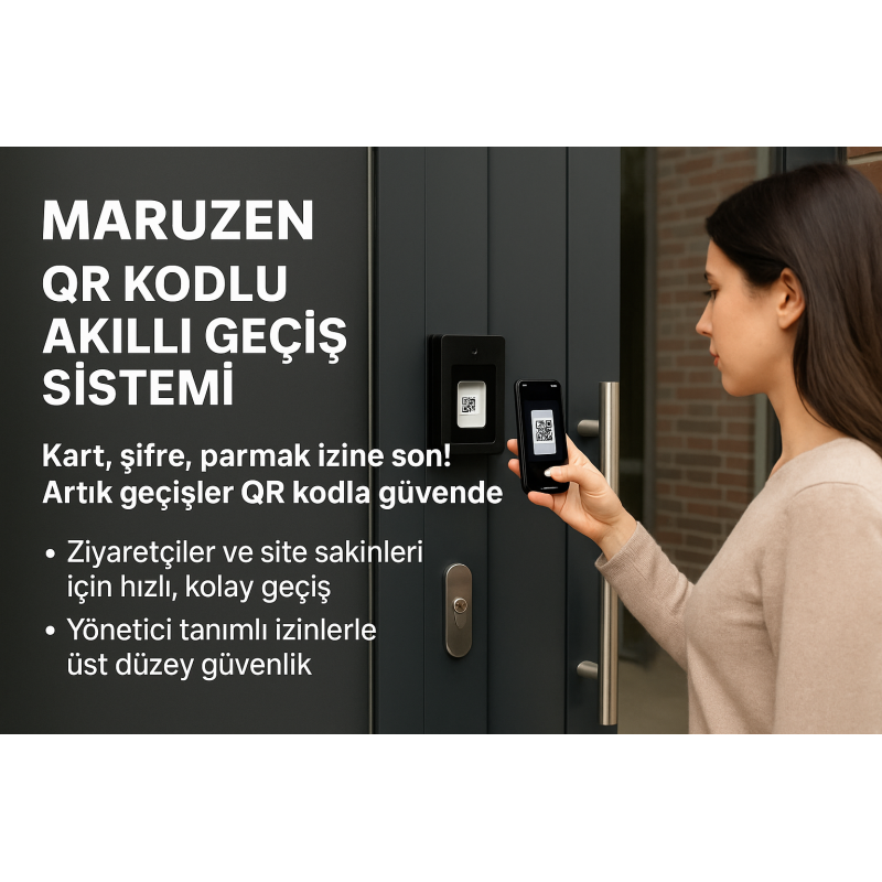 evimiz kontrol QR Kodlu Akıllı Geçiş Sistemi fiyat teklifi al