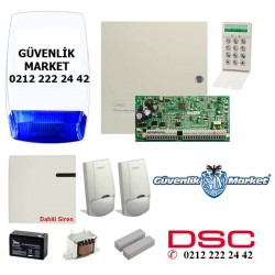 Dsc Kablolu Alarm Sistemi Seti 2+1 
