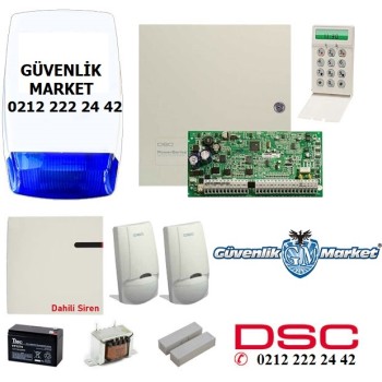 Dsc Kablolu Alarm Sistemi Seti 2+1 