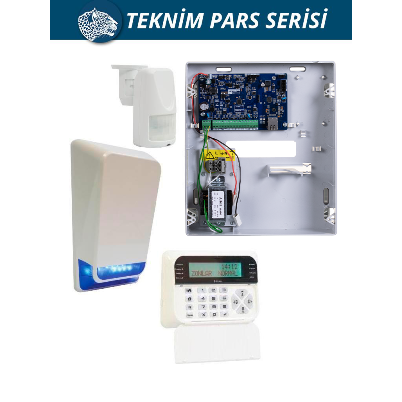 Teknim Set Tsp-5334 Lcd Ethernet/Network Lu Alarm Seti (Aku Haric) fiyat teklifi al