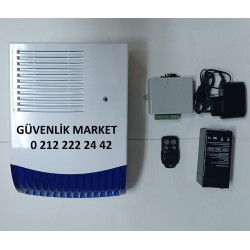 uzaktan kumandalı hırsız alarm sireni