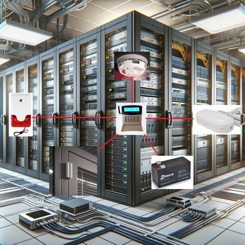 Bilgi İşlem Odaları Sıcaklık ve Nem Takip Sistemi fiyat teklifi al