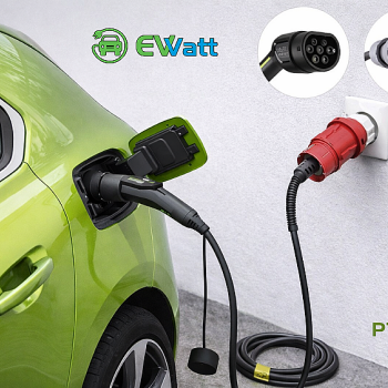 Ewatt PT-22EC 22 kW Portatif Şarj Cihazı Taşınabilir Elektrikli Araç Bireysel Kullanım Şarj Cihazı
