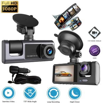 Çift Yönlü 12-24 volt 1920x1080 Araç Kamerası