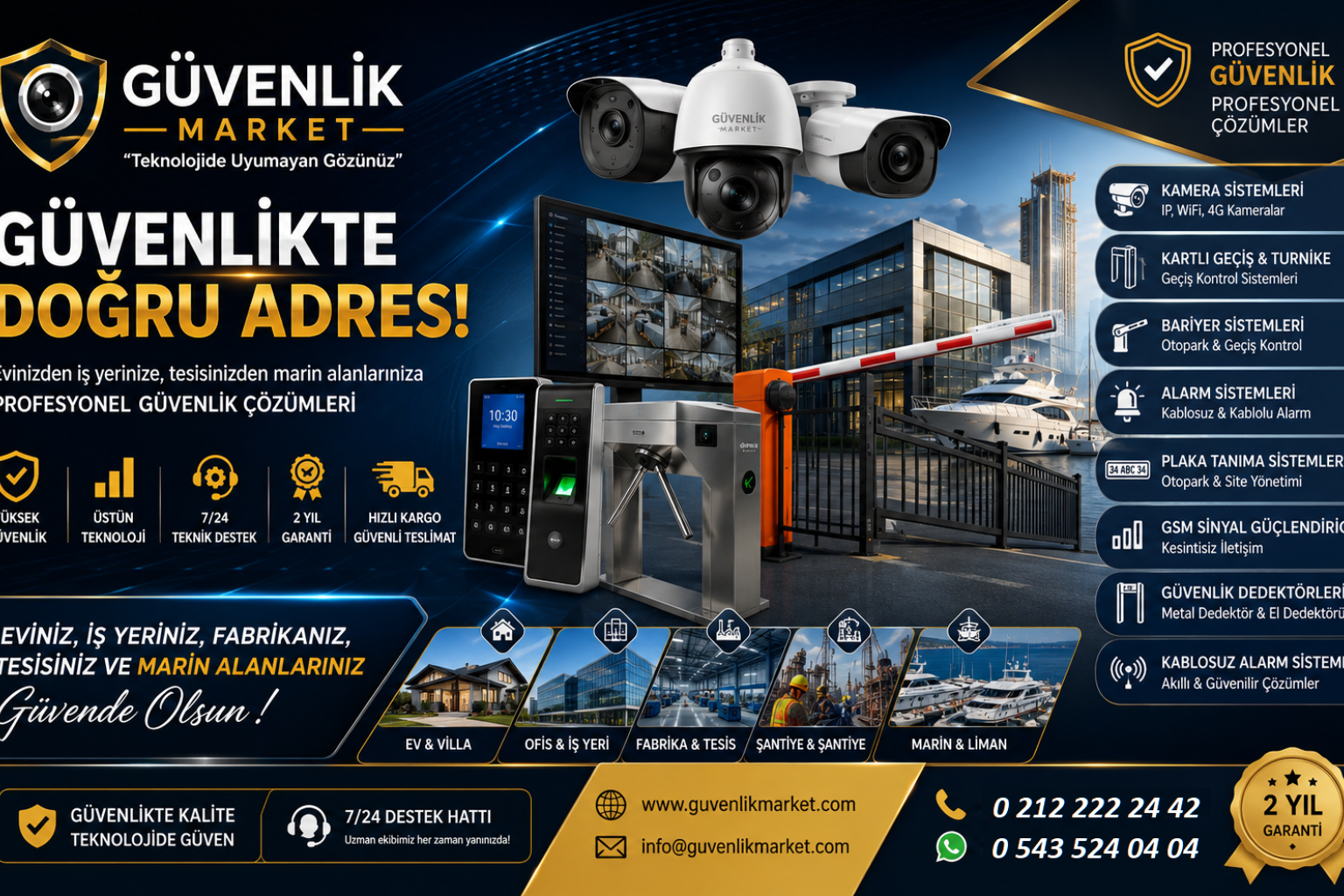 Guvenlik çözümleri Merkezindesiniz