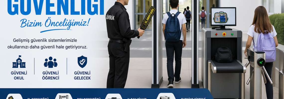 Okullarda Güvenlik Artık Bir Tercih Değil, Zorunluluk