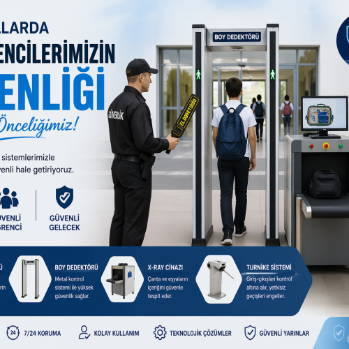 Okullarda Güvenlik Artık Bir Tercih Değil, Zorunluluk