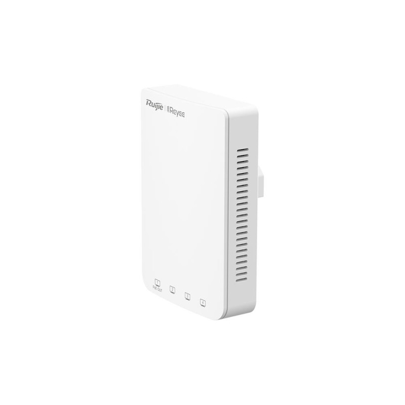 Ruijie Reyee Rg-Rap1200(P) 4 Port Ac1267Mbps 2.4/5Ghz 2X2 Ic Ortam Duvar Tipi Poe Access Point fiyat teklifi al