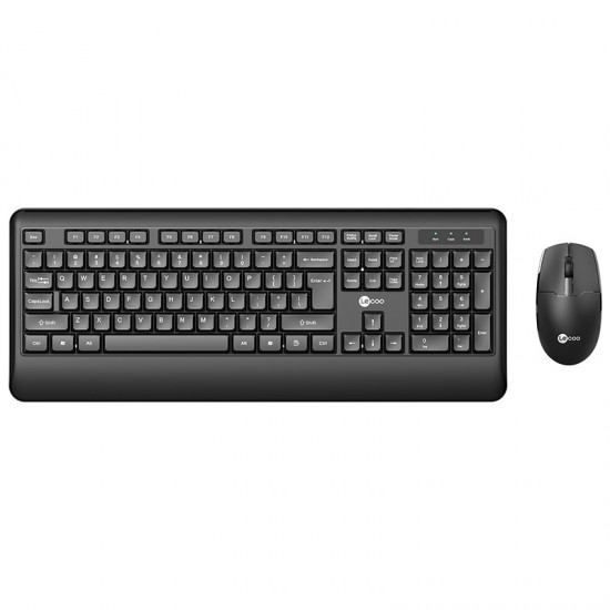 Lenovo Lecoo Kw202 Kablosuz Q Klavye &Amp; Mouse Set Si̇yah 