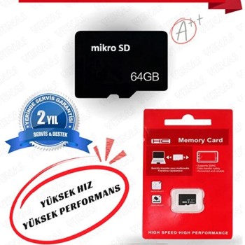 64 GB Mikro sd Hafiza Kartı