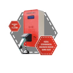 11 Kw Elektrikli Ac Araç Şarj İstasyonu 