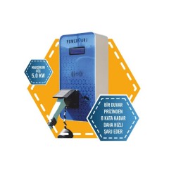5 Kw Elektrikli Ac Araç Şarj İstasyonu 