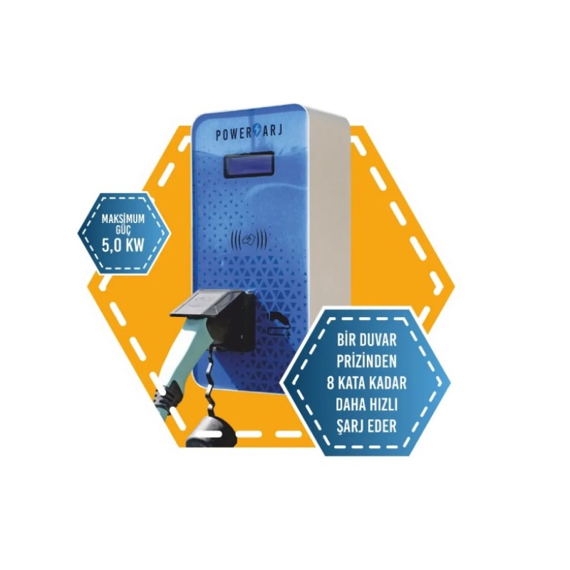 5 Kw Elektrikli Ac Araç Şarj İstasyonu fiyat teklifi al