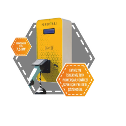 7.5 Kw Elektrikli Ac Araç Şarj İstasyonu 