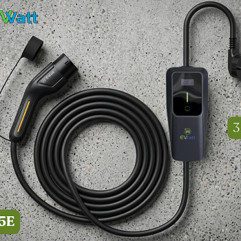 Ewatt PPT 3.5E 3.5kw Taşınabilir Elektrikli Araç Şarj Cihazı