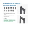 Powermars PM-300 21 Bölge Kapı Tipi Metal Üst Arama Dedektörü fiyat teklifi al