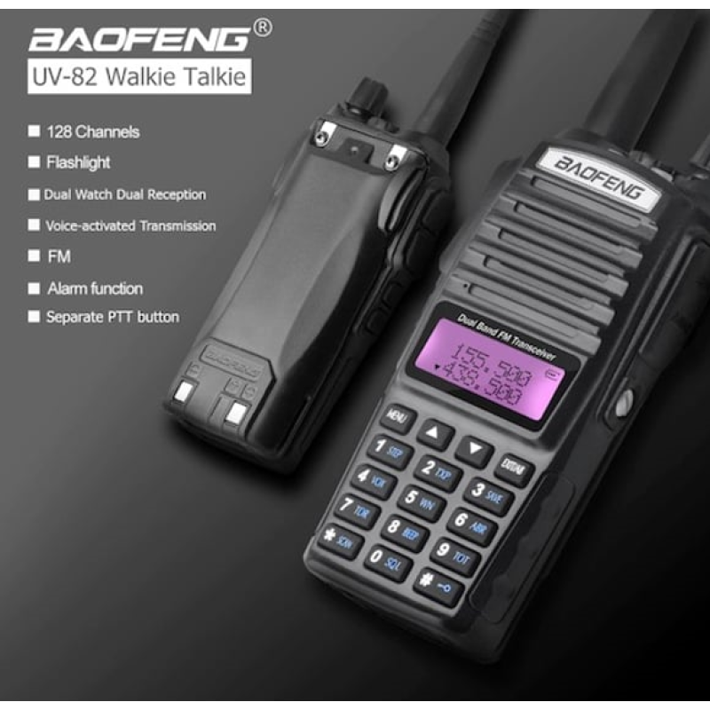 Baofeng Uv 82 Telsiz Dual Bant El Telsizi fiyat teklifi al