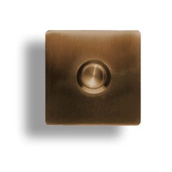 Gold Rose Paslanmaz Tek Kontak Zil Butonu 