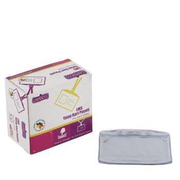 Lamiess Lms 010 Yatay Pvc Kart Poşeti 100X80 Mm 100'Lü