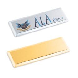 Lamiess  Nk 7523 Yaka İsimliği Gümüş 25'Li