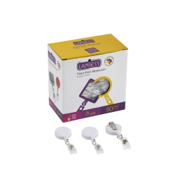 Lamiess Lms 351 Yuvarlak Yoyo Beyaz  50'Li