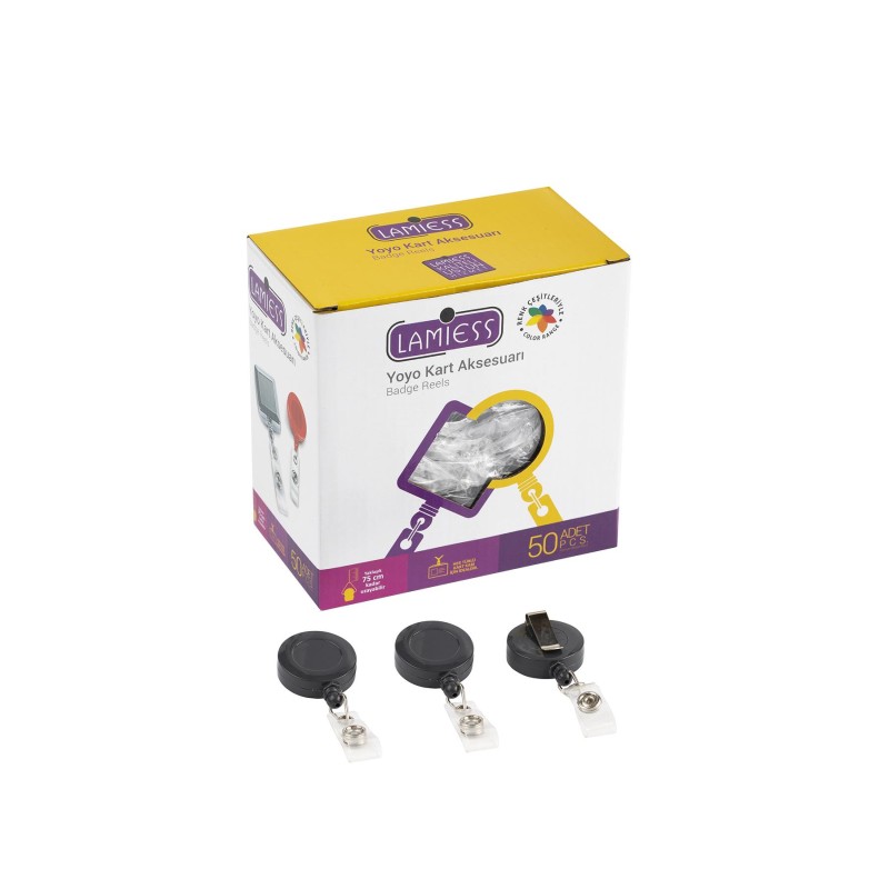 Lamiess Lms 351 Yuvarlak Yoyo Gri  50'Li fiyat teklifi al