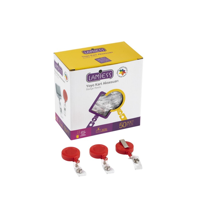 Lamiess Lms 351 Yuvarlak Yoyo Kırmızı  50'Li fiyat teklifi al