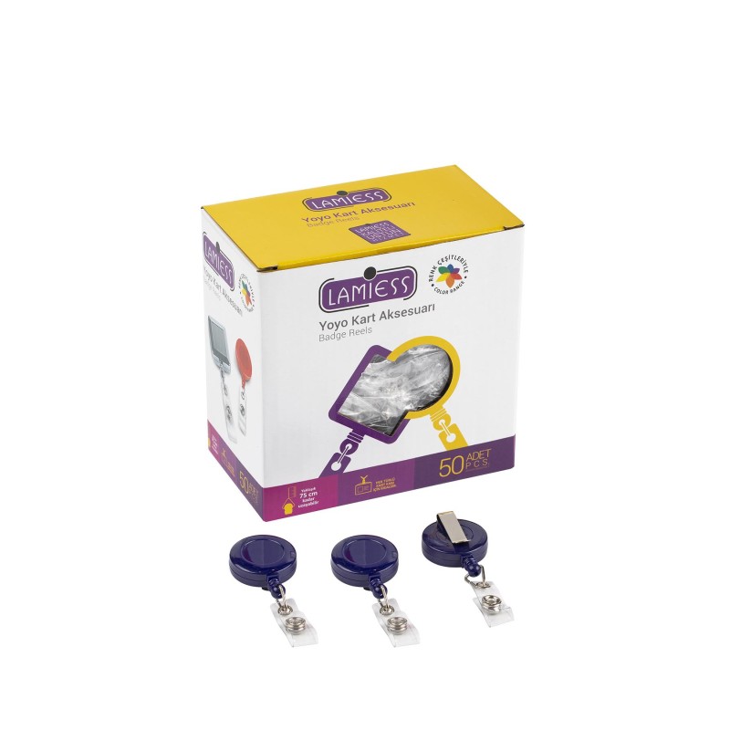 Lamiess Lms 351 Yuvarlak Yoyo Lacivert  50'Li fiyat teklifi al