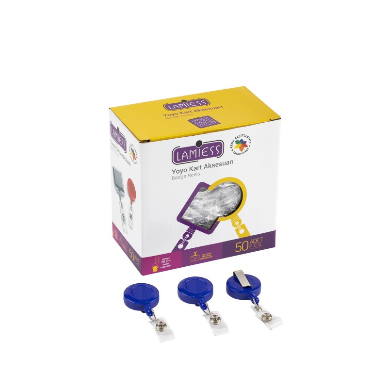 Lamiess Lms 351 Yuvarlak Yoyo Mavi  50'Li fiyat teklifi al