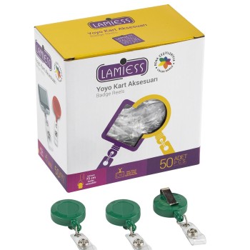 Lamiess Lms 351 Yuvarlak Yoyo Yeşil  50'Li