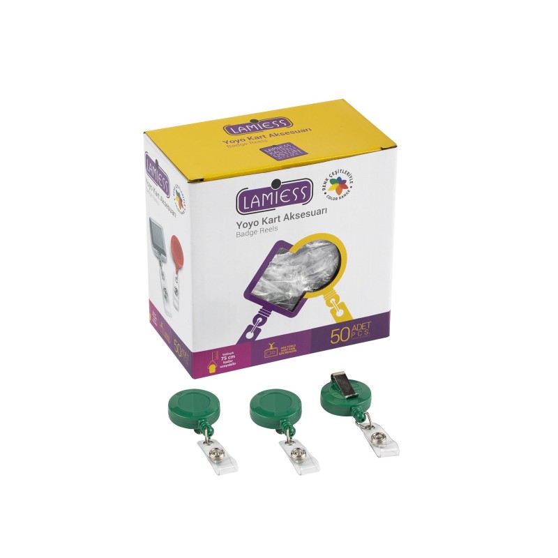 Lamiess Lms 351 Yuvarlak Yoyo Yeşil  50'Li fiyat teklifi al