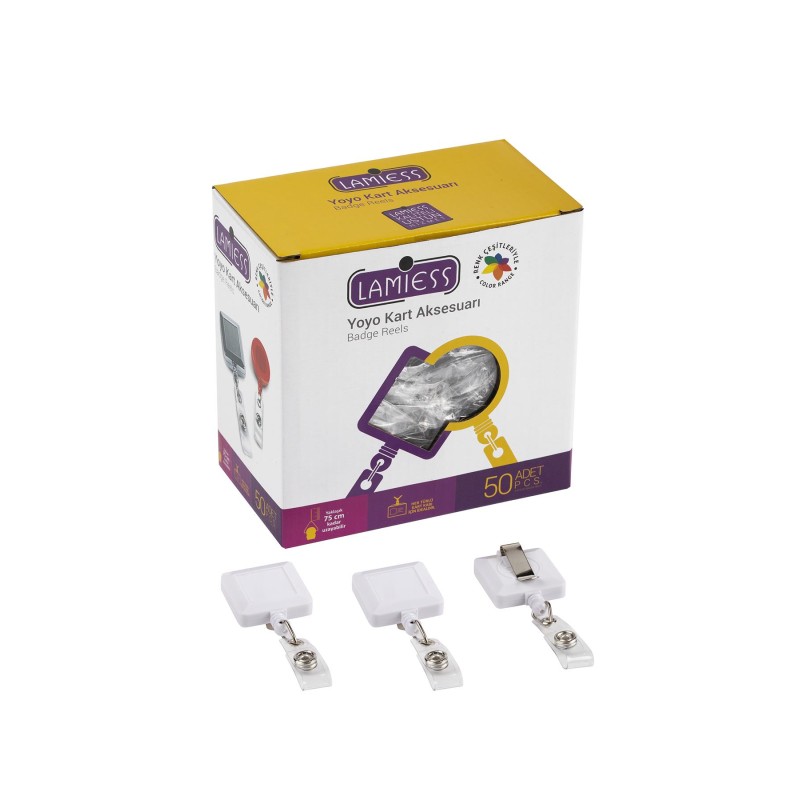 Lamiess Lms 363 Kare Yoyo Beyaz 50'Li fiyat teklifi al