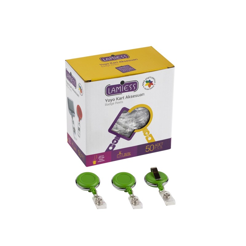 Lamiess Lms 378 Çelik Bordürlü Yuvarlak Yoyo Yeşil  50'Li fiyat teklifi al