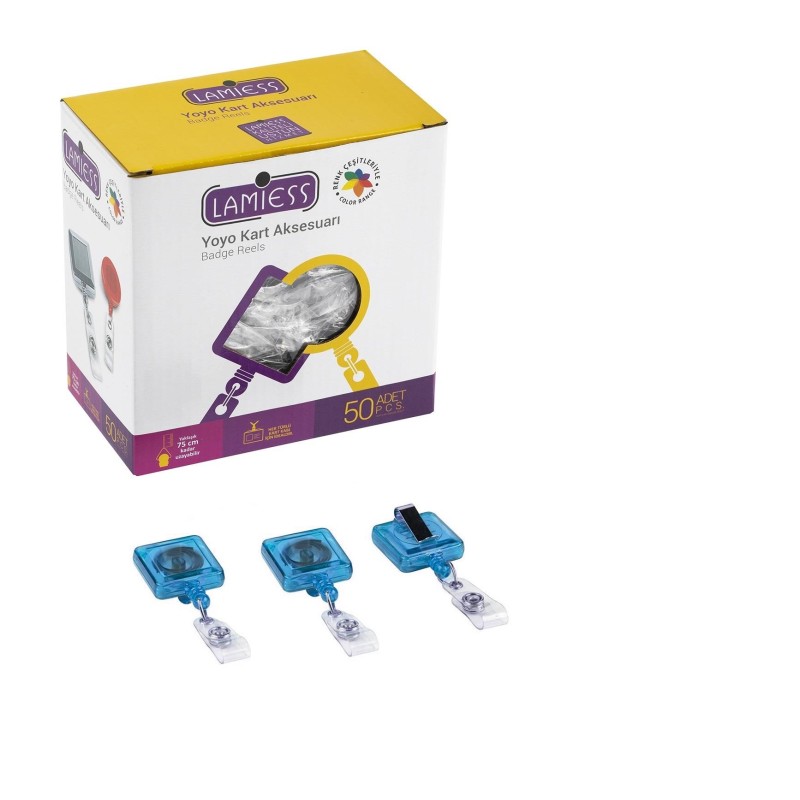 Lamiess  Lms 341 Kare Yoyo Mavi  50'Li fiyat teklifi al