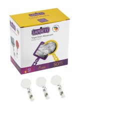 Lamiess Lms 328 Yuvarlak Büyük Yoyo Beyaz  50'Li